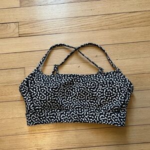 Patterned Sports Bra